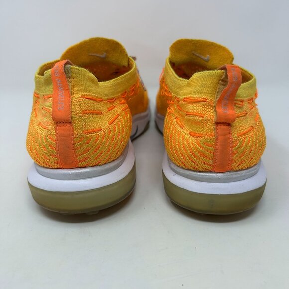 Nike Zoom Air Flyknit Streak 6 Men’s Size 9.5 Running Shoes Yellow Orange 902156 - Picture 2 of 10